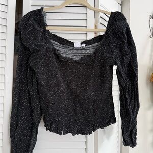 GAP Black Dot Women's Top